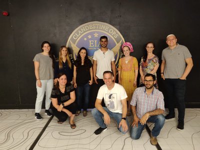 lab outing 3.10.2019 escape room and restaurant
